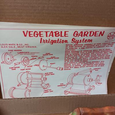 TOY VEGETABLE GARDEN IRRIGATION SYSTEM