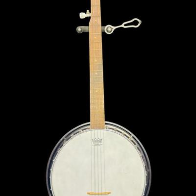 Sale Photo Thumbnail #13: This is most likely the Resonance-Tone model from the 1960s. It has a poplar neck, with ebonized maple fingerboard. Includes hard case. Pre-auction estimate: $75-$150. [KD]