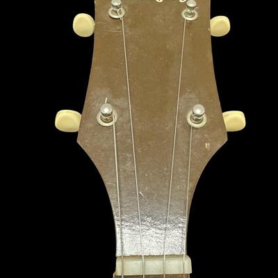 Sale Photo Thumbnail #15: This is most likely the Resonance-Tone model from the 1960s. It has a poplar neck, with ebonized maple fingerboard. Includes hard case. Pre-auction estimate: $75-$150. [KD]