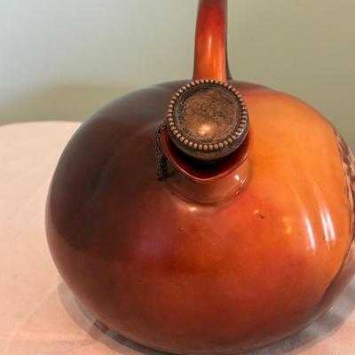 American Belleek Jug with Sterling Stopper (LR-SF)