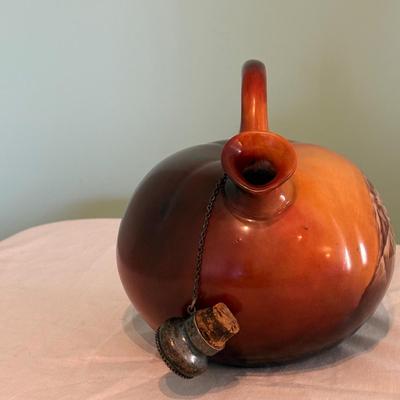 American Belleek Jug with Sterling Stopper (LR-SF)