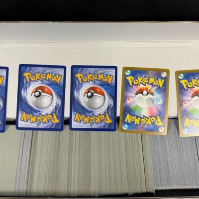 Sale Photo Thumbnail #145: Includes some foils. Total of 1000+ cards. Pre-auction estimate: $50-$100. [LG]