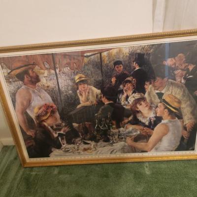 Lunching on the Boat Print.