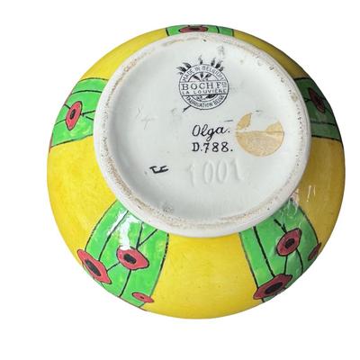 Sale Photo Thumbnail #193: Ceramic construction. Measurement: 6”H. Pre-auction estimate: $50-$100. [MA]