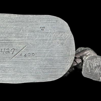 Sale Photo Thumbnail #265: NOS. Includes Rosie, Jon, Justin, Kathy, Mary Jo, and more. Total of seven pieces. There is storage related wear, with possible light patina. Measurement of tallest: 4.5”H. [SR]