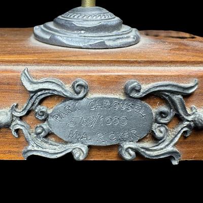 Sale Photo Thumbnail #270: NOS. Includes Kobie with Rover on Horse I, Little Al, Ambrose, Ray, and Danny. Total of five pieces. There is storage related wear, and some patina. Measurment of largest: 8.5”H. [SR]