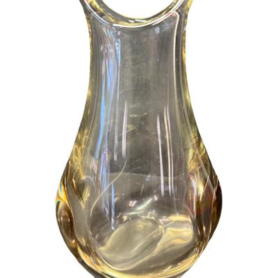 Sale Photo Thumbnail #282: Believed to be from Zelezny Brod Glassworks in the 1960s. No obvious chips or cracks. Measurement; 7”H. Pre-auction estimate: $75-$150. [RE]