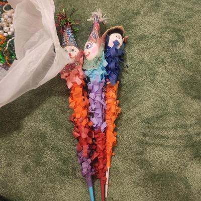 Party decor and beads