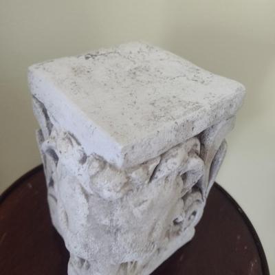 Vintage Heavy Plaster Gargoyle Bookends