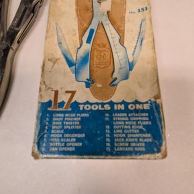 Vintage Overland Germany Fisherman's Pliers