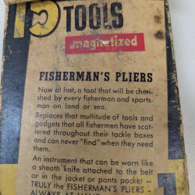 Vintage Overland Germany Fisherman's Pliers