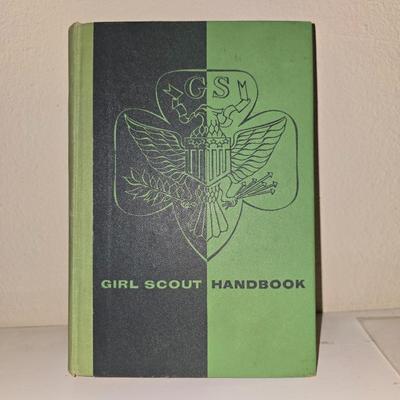 Vintage girl scout handbook