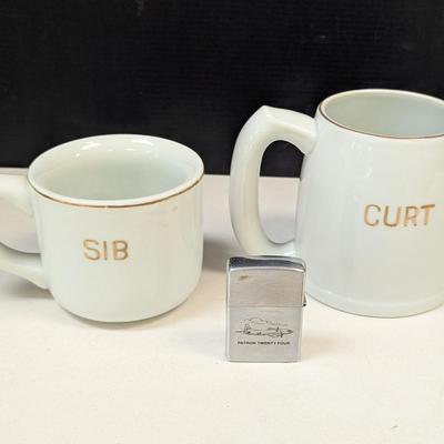 618 Aircraft Control and Warning Squadron Japan 55-58 Mugs & Patrol Squadron Twenty Four Zippo Lighter