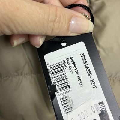 New Patricia Pepe Italian Goose-down Puffer jacket XS 40