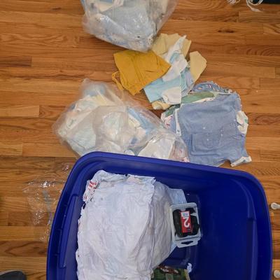 Vintage baby clothing