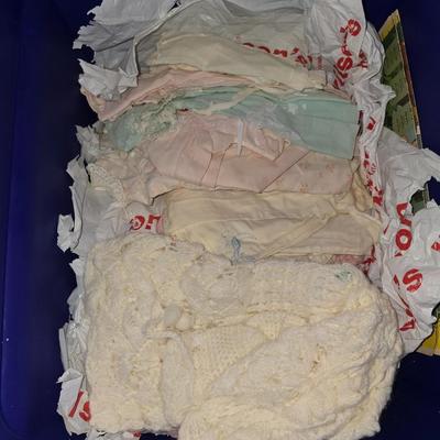 Vintage baby clothing