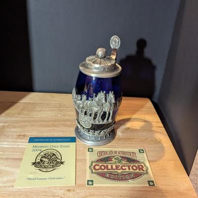 Anheuser-Busch Collectors Club 2004 Members Only Stein World Famous Clydesdales w/ Box