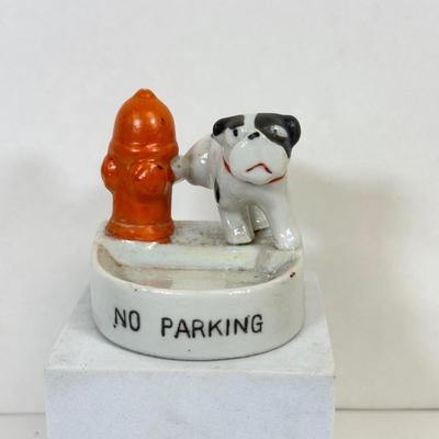LOT 17: Vintage Japanese Porcelain Dog Ash Trays, Lusterware Pieces & More