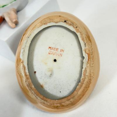 LOT 17: Vintage Japanese Porcelain Dog Ash Trays, Lusterware Pieces & More