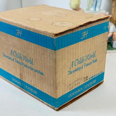 LOT 19: Frances Hook "A Child's World" Porcelain Collectible Figurines w/ Boxes