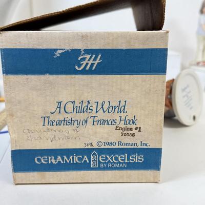 LOT 19: Frances Hook "A Child's World" Porcelain Collectible Figurines w/ Boxes