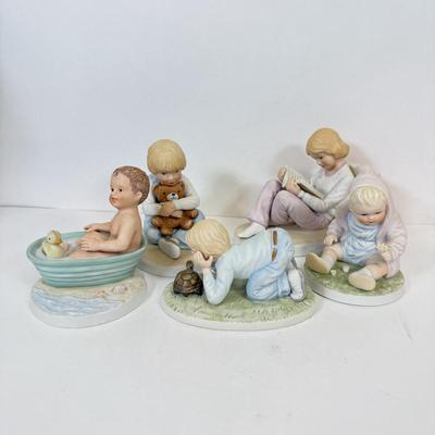 LOT 20: Frances Hook "A Child's World" Porcelain Collectible Figurines w/ Boxes