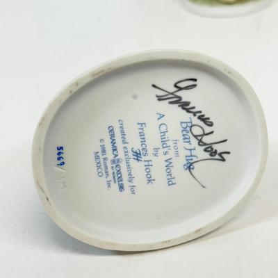 LOT 20: Frances Hook "A Child's World" Porcelain Collectible Figurines w/ Boxes