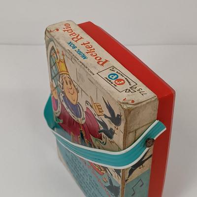 LOT 27: Vintage Chadwick-Miller Rocking Horse, 1967 Fisher Price Pocket Radio & More