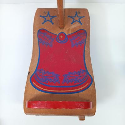 LOT 27: Vintage Chadwick-Miller Rocking Horse, 1967 Fisher Price Pocket Radio & More