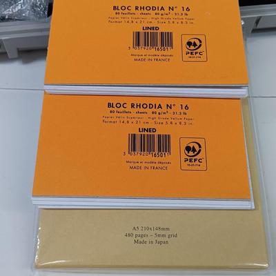 LOT 38: Sharp PA-3250 Electric Typewriter, Bates Heavy Duty Stapler, Rhodia Notepads & More