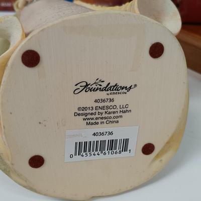 LOT 39: The World of Promise Audio Bible, Inlaid Wood Religious Tray, Fontanini Three Kings Ornaments & More