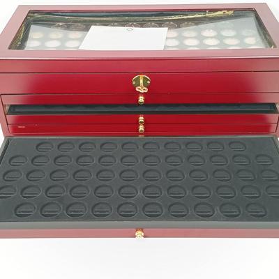 LOT 40: Ultimate P&D National Parks Quarters with Coin Case