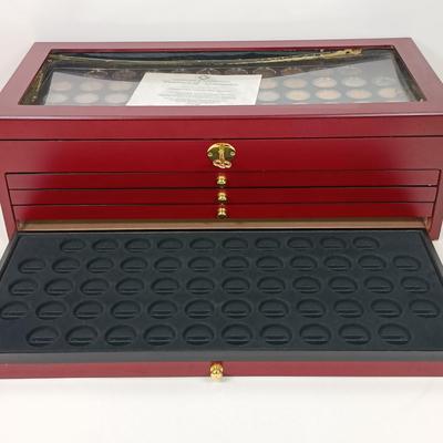 LOT 40: Ultimate P&D National Parks Quarters with Coin Case
