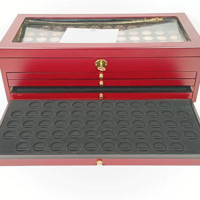 LOT 40: Ultimate P&D National Parks Quarters with Coin Case