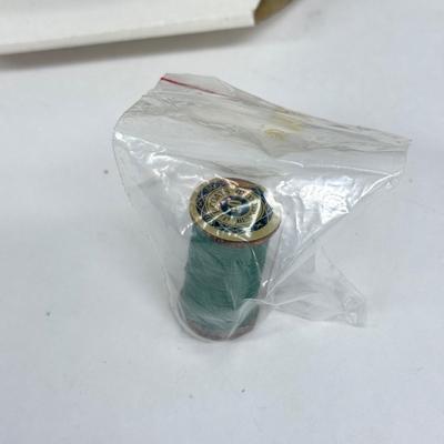 LOT 42: The Country Store Franklin Heirloom Porcelain Dolls: Barley Boy & Sewing Thread Girl