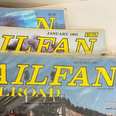 LOT 45: The Philadelphia 1871 Train Wall Decor & Vintage Train Magazines