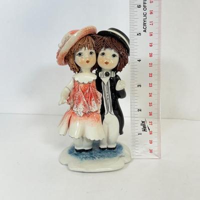 LOT 46: Boxed Porcelain Figurines: Paul Sebastian Collection, Hummel Club & More