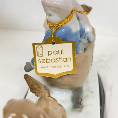 LOT 46: Boxed Porcelain Figurines: Paul Sebastian Collection, Hummel Club & More