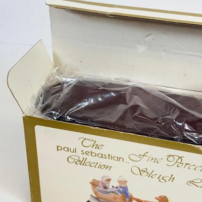 LOT 46: Boxed Porcelain Figurines: Paul Sebastian Collection, Hummel Club & More