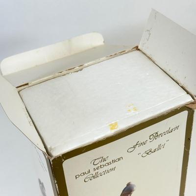 LOT 46: Boxed Porcelain Figurines: Paul Sebastian Collection, Hummel Club & More