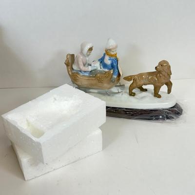 LOT 46: Boxed Porcelain Figurines: Paul Sebastian Collection, Hummel Club & More