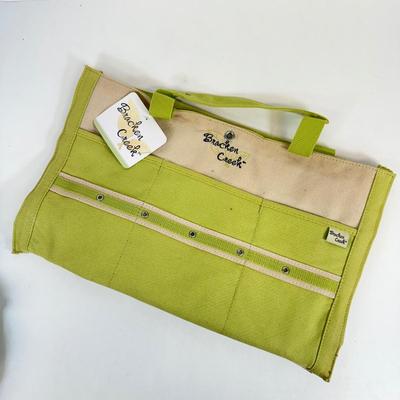 LOT 48: Vintage Lime Green & Canvas Coach Bag, Vera Bradley Wallet & Bracken Creek Tote