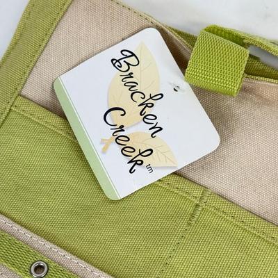 LOT 48: Vintage Lime Green & Canvas Coach Bag, Vera Bradley Wallet & Bracken Creek Tote