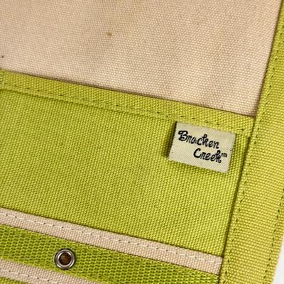 LOT 48: Vintage Lime Green & Canvas Coach Bag, Vera Bradley Wallet & Bracken Creek Tote