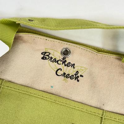 LOT 48: Vintage Lime Green & Canvas Coach Bag, Vera Bradley Wallet & Bracken Creek Tote