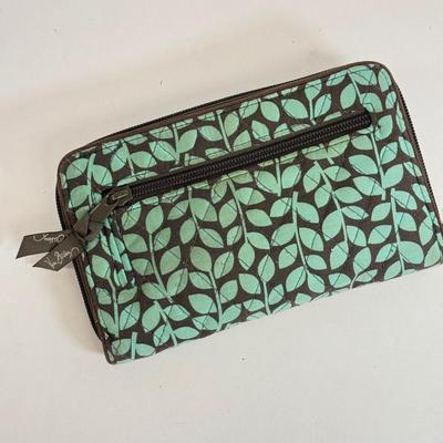 LOT 48: Vintage Lime Green & Canvas Coach Bag, Vera Bradley Wallet & Bracken Creek Tote