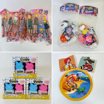 LOT 51: Kai Da Chinese Barbie Copy Dolls, Tune Squad Bugs & Lola and More