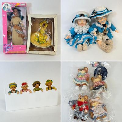 LOT 52: Doll Collection: Madame Alexander, Real Teen 14", Shelf Sitters & More