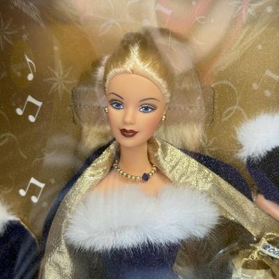 LOT 53: NRFB Barbie Dolls: Make a Valentine, Holiday Traditions & Ring in the New Year