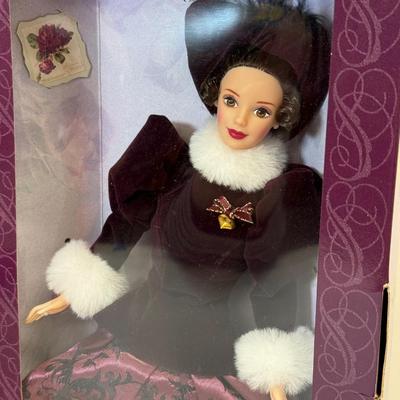 LOT 53: NRFB Barbie Dolls: Make a Valentine, Holiday Traditions & Ring in the New Year